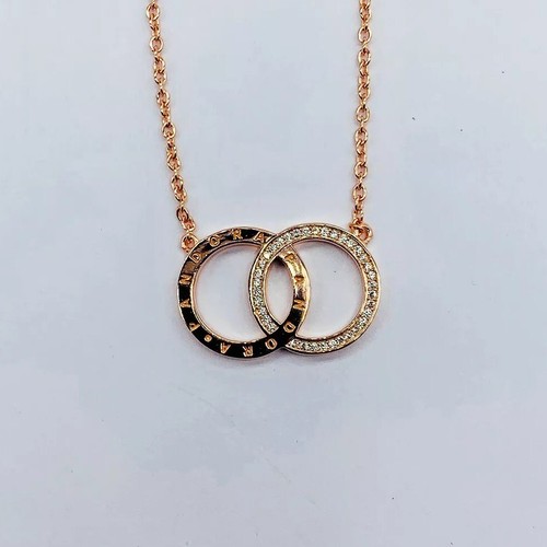 New Pandora Circle Necklace, Clear CZ 