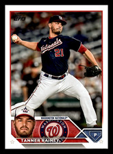 2023 Topps Tanner Rainey #80 Washington Nationals Centered Mint