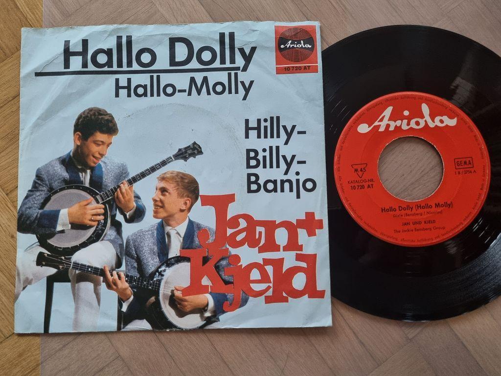7"" Single Jan und Kjeld - Hallo Dolly (Hallo Molly) Vinyl Germany