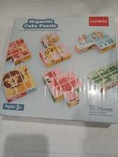 Lanedo Magnetic Cube Puzzle Brain Development Ages 3+
