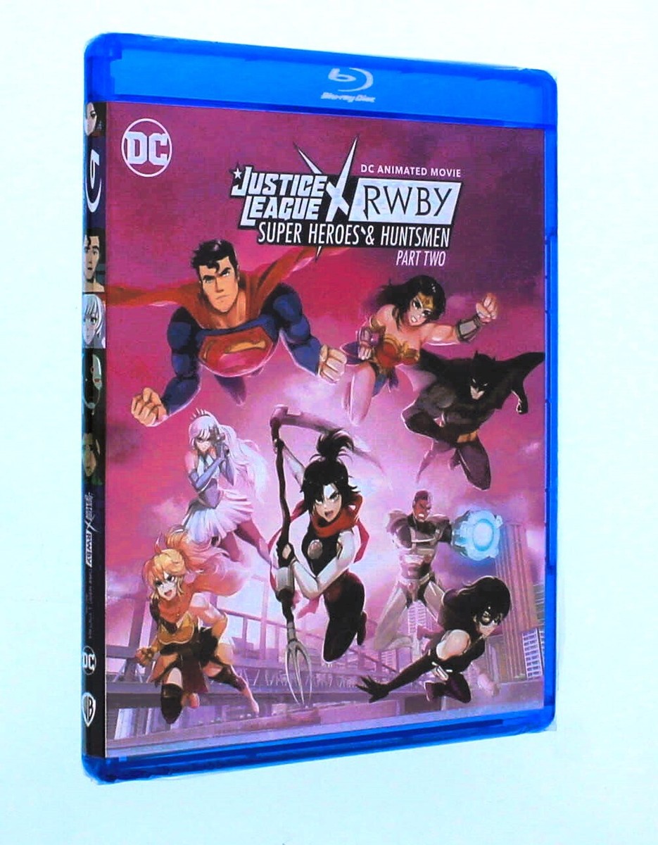 Justice League X RWBY: Super Heroes & Huntsman Part Two on Blu-Ray 