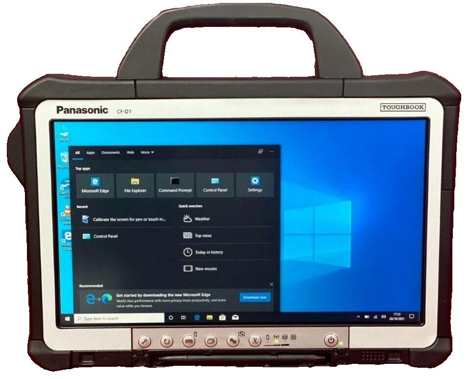 Cheap Diagnostic Panasonic Tablet CF-D1 MK3 Rugged Intel i5-6th 8GB 250GB Win 10 - Image 2 of 4