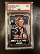 2014 Panini Prizm Fresh Faces Jimmy Garoppolo PSA #FF17 Mint 9