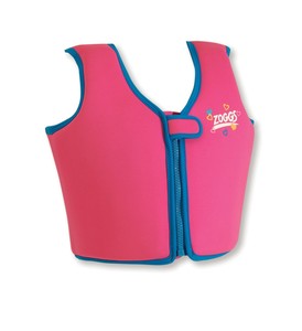zoggs pink swim jacket