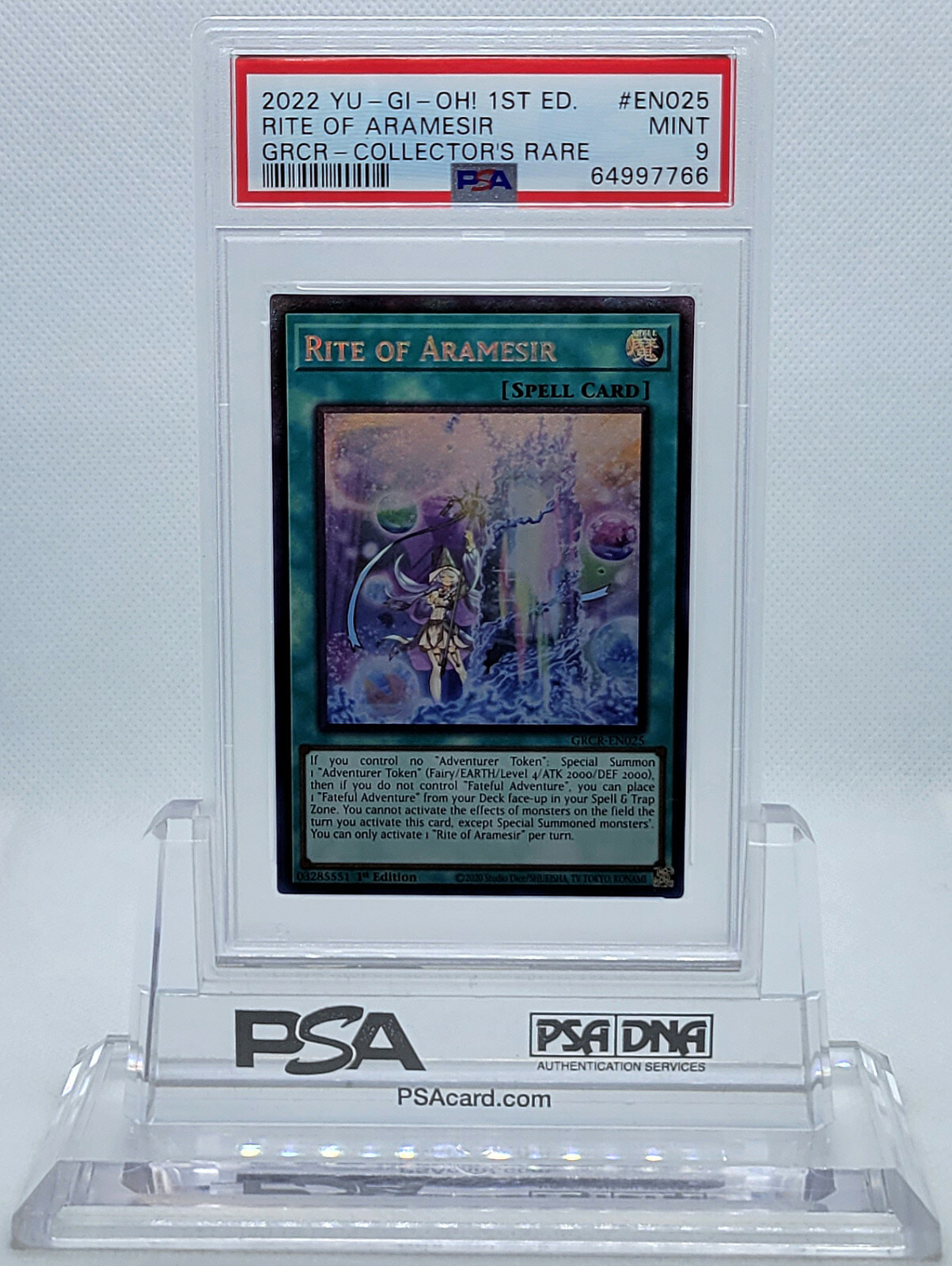Yu-Gi-Oh! Rite Of Aramesir - BLMR-EN093 Secret Rare 1st Edition Card