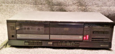 Kenwood Dual Cassette Deck KX-56W Stereo Tape Player Tested............. OSSD 