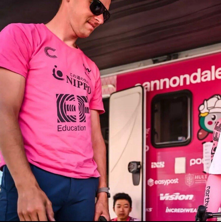 Rare EF Nippo Development Team T-Shirt Size S Pro Team issue