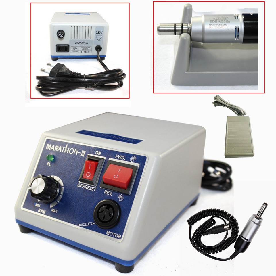 Dental Lab Marathon Micro Motor 35.000 U/min N3 Foot Control