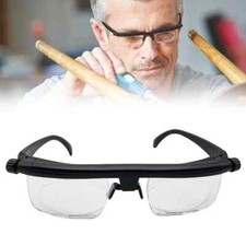-6D To 3D Adjustable Degree Reading Glasses Focal Length Correction Vision Zoom
