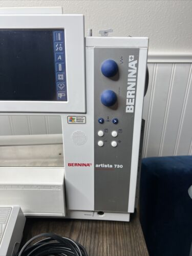 Bernina Artista 730E Sewing and Embroidery Machine Tested Working W/Foot Pedal! - Picture 5 of 22