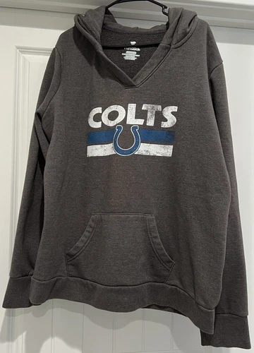 Fanatics Indianapolis Colts Women’s Ladies Cut 3XL Gray Hoodie Sweatshirt