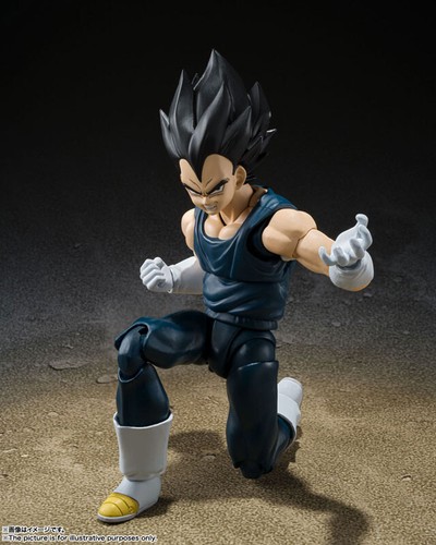 S.H. Figuarts Dragonball Z Vegeta Super Hero action figure Tamashii Bandai - Foto 2 di 5