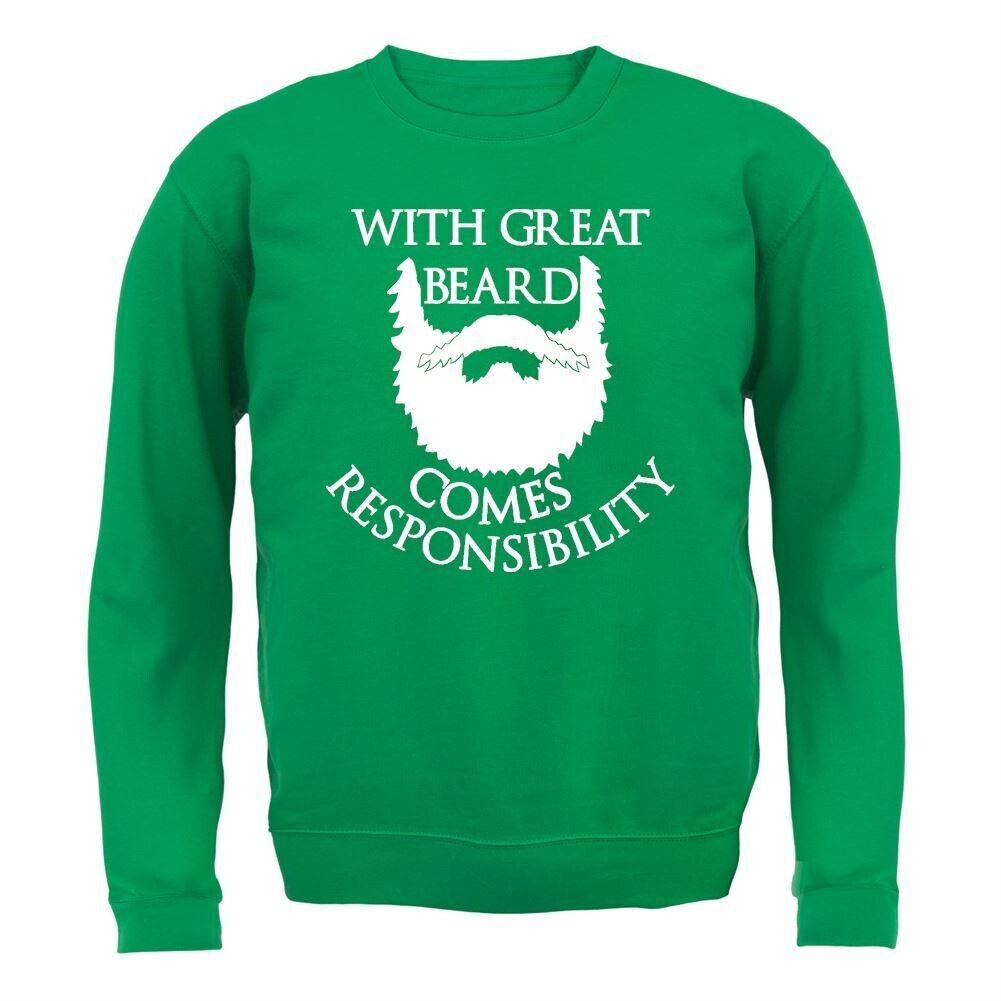 Gran Barba Responsabilidad - Sudadera Infantil/Jersey - Barbas Bigote