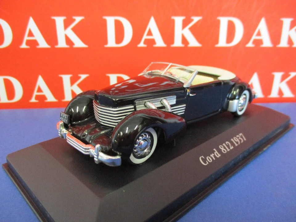Die cast 1/43 Modellino Auto Cord 812 Convertible Phaeton 1937 - Immagine 2 di 4