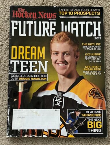 Hockey News Vintage Magazine Future Watch 2013 Dougie Hamilton Boston Bruins - Picture 1 of 1