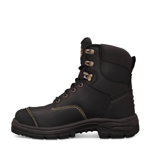 Oliver Work Boots, 55345, Steel Cap Safety , Black Leather, Water Resistant - Bild 4 von 7