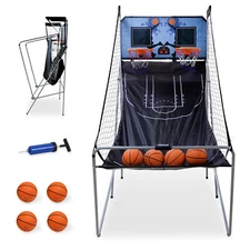 2 player LED Electronic Basketball Double Shot Hoops Arcade Indoor Sports Game