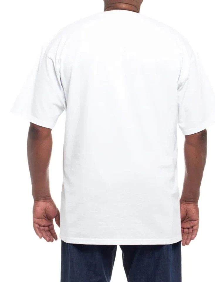 NUEVA Camiseta Kirkland Signature Para Hombre Cuello Redondo, Paquete de 6 Peso Pesado Seleccionar Color Talla Foto 4 de 4