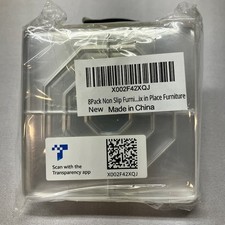 2" Square Non Slip Furniture Pads for Hardwoods Floors, Non Skid 36 Pcs