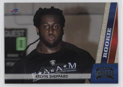 2011 Panini Threads Century Proof Gold /100 Kelvin Sheppard #205 Rookie RC n1u