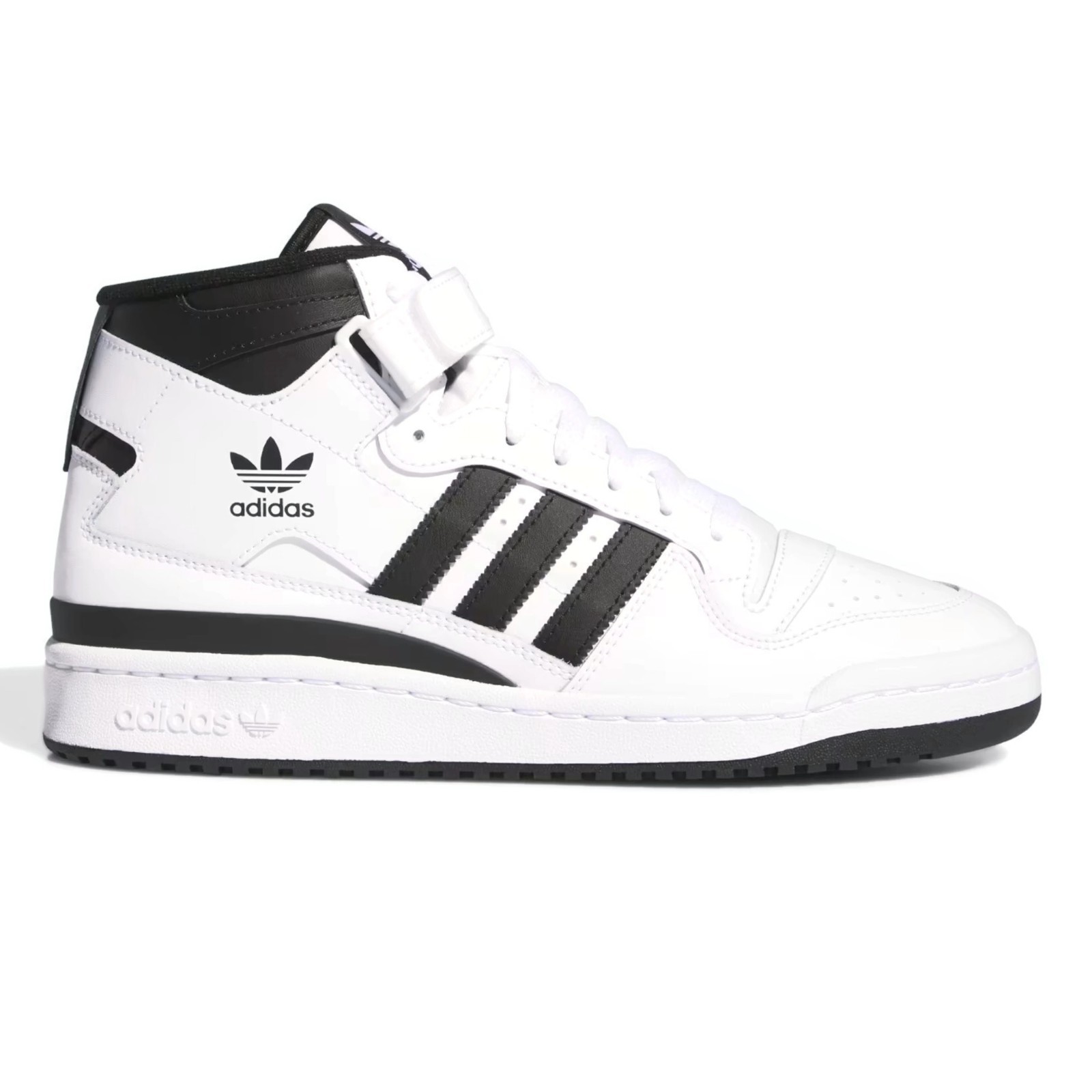 Adidas Originals Forum Mid Men's Sneakers Comfort Casual Shoes Premium White image 5