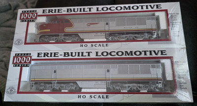 Proto 1000 23887 HO Santa Fe ATSF 90A 90B Power Set Erie Built Diesel Loco NIB