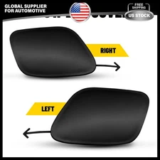 1/2SET Tow Eye Covers Fog light Lower bumper grill Left & Right for Prius