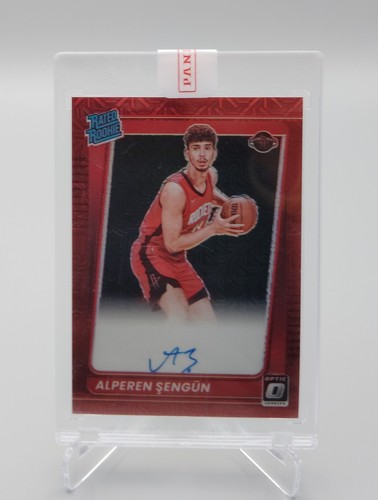 Alperen Sengun [Choice Signature] #169 2021 Panini Donruss Optic card