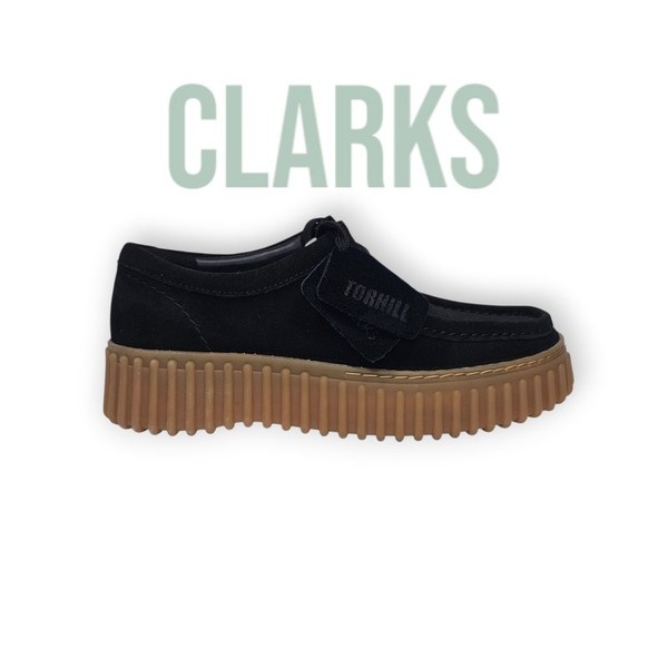 Women Clarks Loafers Black EU 37