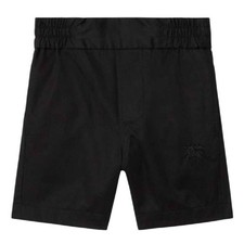 Burberry Kids Cotton Elastic Waist Shorts