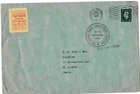 NS32 GB 1937 A PHILLIPS STAMP DEALER 2ND ANNUAL LONDON STAMP EXH ADVERT FDC