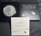 Photo of a 2019-P America the Beautiful 5 oz Silver from an eBay listing that sold on Jun 6, 2026
