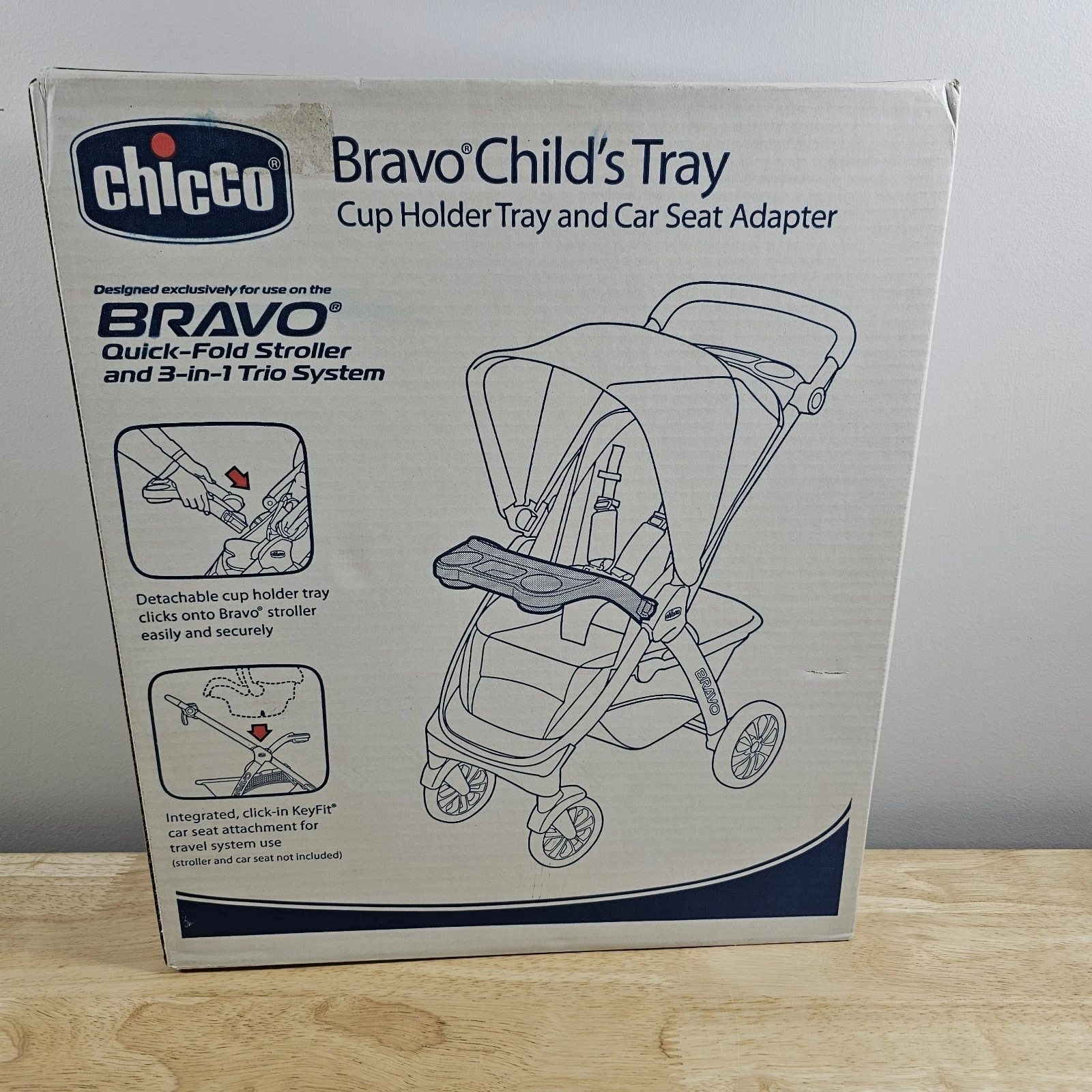 Chicco Bravo Child Tray - Model 00060141000070 Brand New Sealed Stroller Part
Opens in a new window