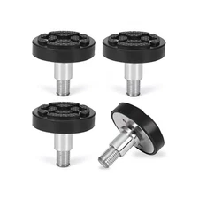 Car Lift Feet Pads - 35mm Shaft, for Bendpak Maxjax 2 Post Lift, 4-Piece