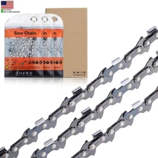 3Pcs 14" Chainsaw Chain 3/8" .043 52DL Fits Ryobi and More- R52 Replace 90PX052G