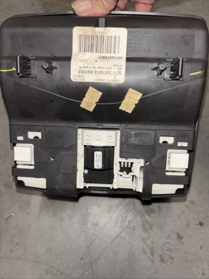 ✅ 2012-2017 FORD EXPEDITION/EXPLORER ROOF OVERHEAD CONSOLE 9L14 78519A58 BG35B8 - Image 4 of 4