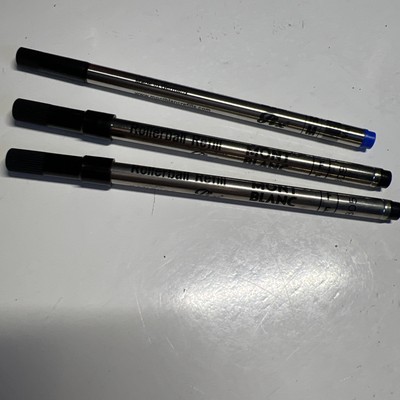Mont Blanc Pen Refills Fix M Blue, Black 805 & 809