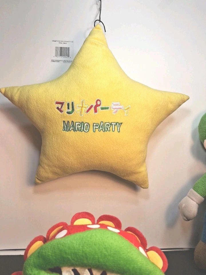 Super Mario Bros Nintendo peluches Mario, Luigi, Flower, Donkey Kong, Star lote de 6 Foto 4 de 4