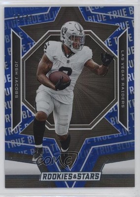 2023 Panini Rookies & Stars True Blue 38/49 Josh Jacobs #54 11p9