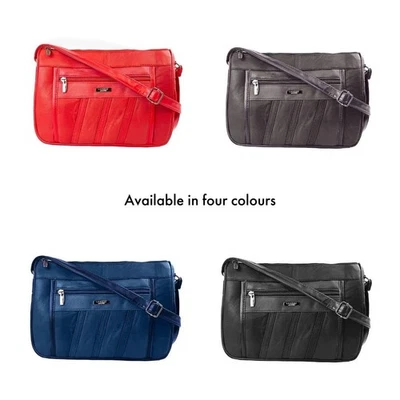 WINSTON HIDE Womens Real Leather Shoulder Bag Ladies Medium Crossbody Bag Handbag