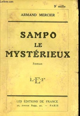 Sampo der Geheimnisvolle. - Mercier Armand - 1929