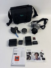 Sony Nex 5-N Camera SEL 1855 Lens, SEL16F28, Flash, Filters, Battery Bundle