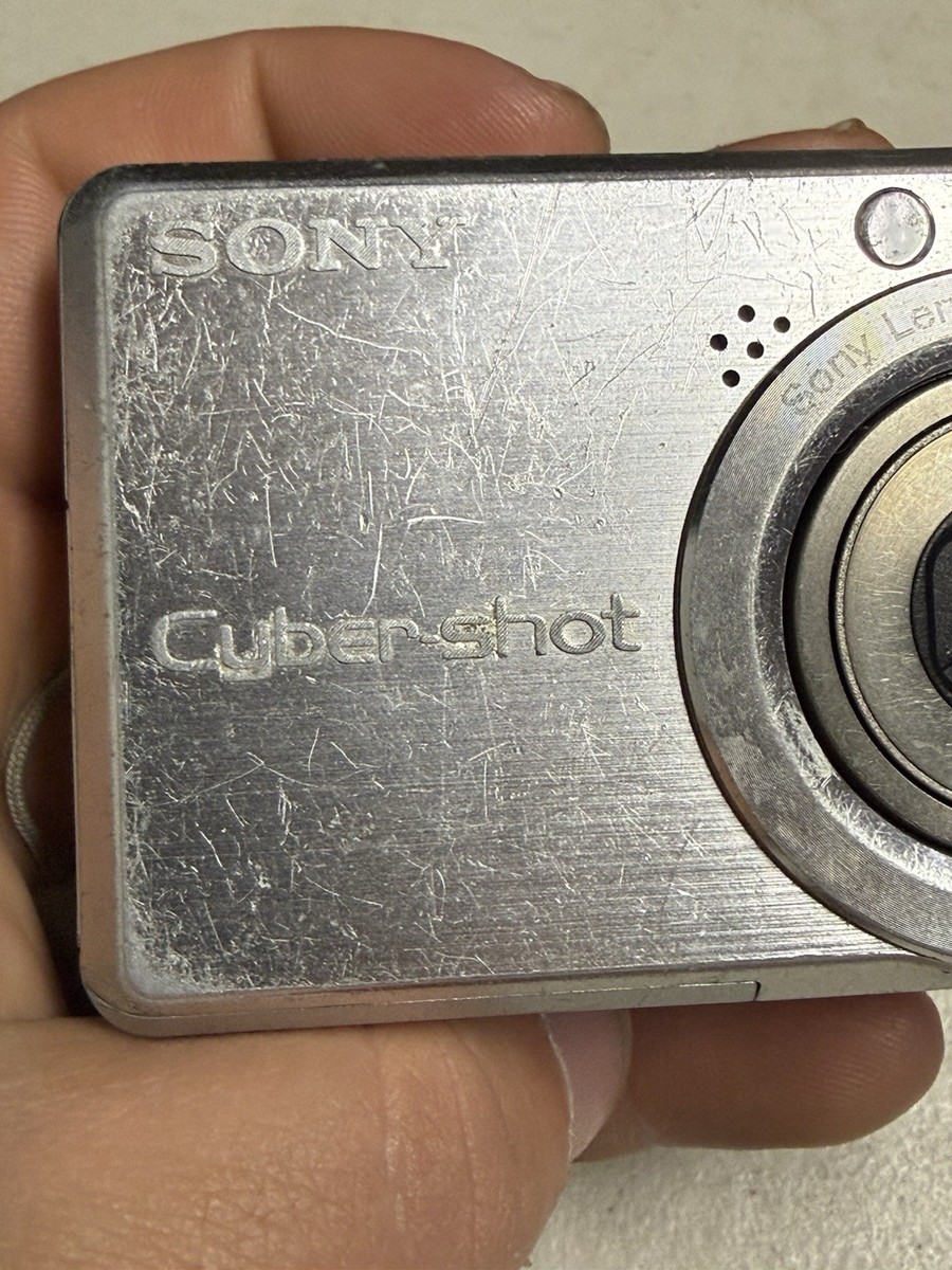Sony Cyber-shot DSC-S750 7.2MP Digital Camera - Silver for sale