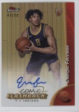 2024-25 Topps Finest Flashback Gold Refractor 41/50 Enrique Freeman Auto i6j