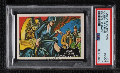 1966 A&BC Batman Black Bat #26 — PSA 6