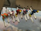 Vintage Barclay Lead Winter Scene 28 Figures - Sled, Skaters, Skier Toy Figures — photo 6