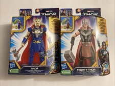Marvel Thor Love  Thunder Mighty Thor Jane And Thor Action Figure Lot New