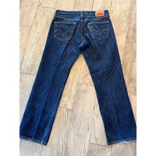 Levi's 501 Button Fly Jeans 36x30 Mens 36 x 30 Levi Strauss Cotton Denim Jean