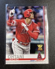 2019 Topps Shohei Ohtani #250 Post-Swing Hitting Rookie Gold Cup Angels MVP 