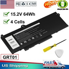   64Wh For Dell Latitude 5421 5431 5521 Precision 3561 3571 3470 GRT01 Battery